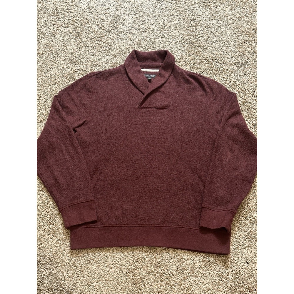 Men's Banana Republic Knitted Pullover Sweater - Medium - Ultra‎ Soft Waffle
